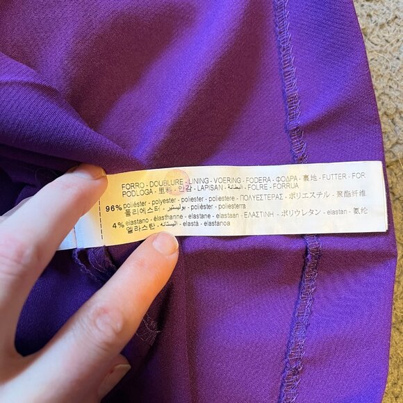Zara Purple Mini Dress - Picture 7 of 7